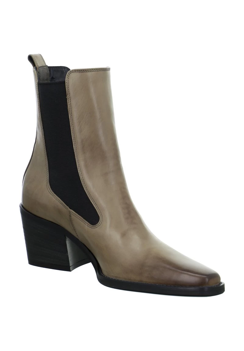 Paul Green Boots à Talons Beige Femme 4 Paul Green Boots à Talons Beige Femme – Image 2