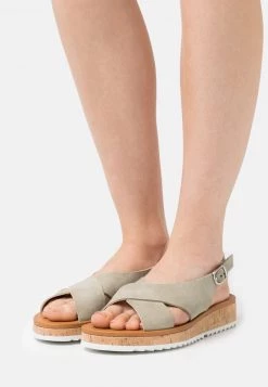 Paul Green Sandales à Plateforme Natural Femme