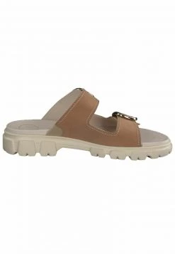 Paul Green Femme Mules Braun/beige -France Paul Green Soldes Boutique 0f20ebb07f3742998a6016fabb6c3037