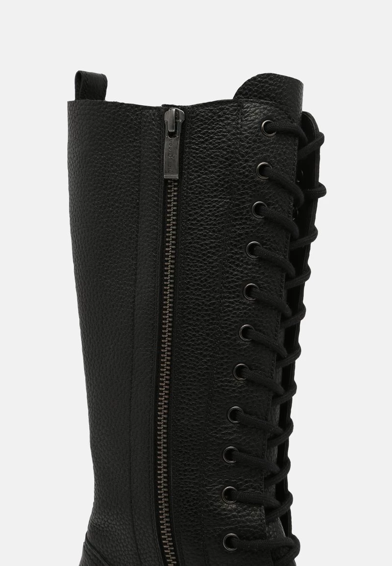 Paul Green Femme Bottes à Lacets Black 8 Paul Green Femme Bottes à Lacets Black – Image 6