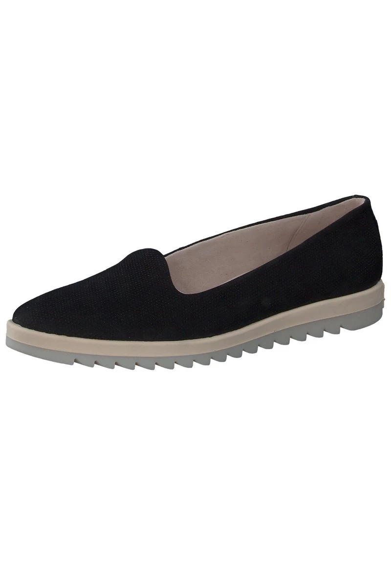 Paul Green Mocassins Sportnubuk Black Perf Femme 4 Paul Green Mocassins Sportnubuk Black Perf Femme – Image 2