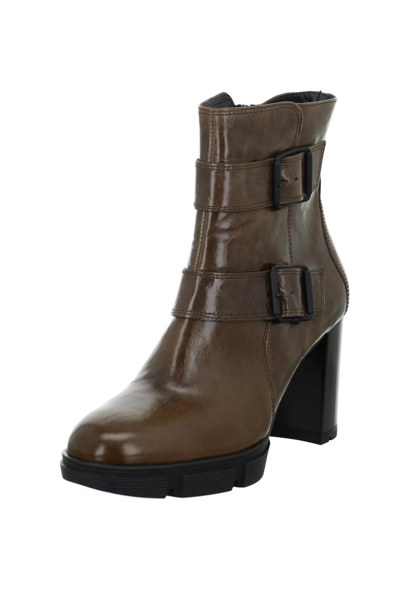 Paul Green Femme Boots à Talons Braun 3 Paul Green Femme Boots à Talons Braun