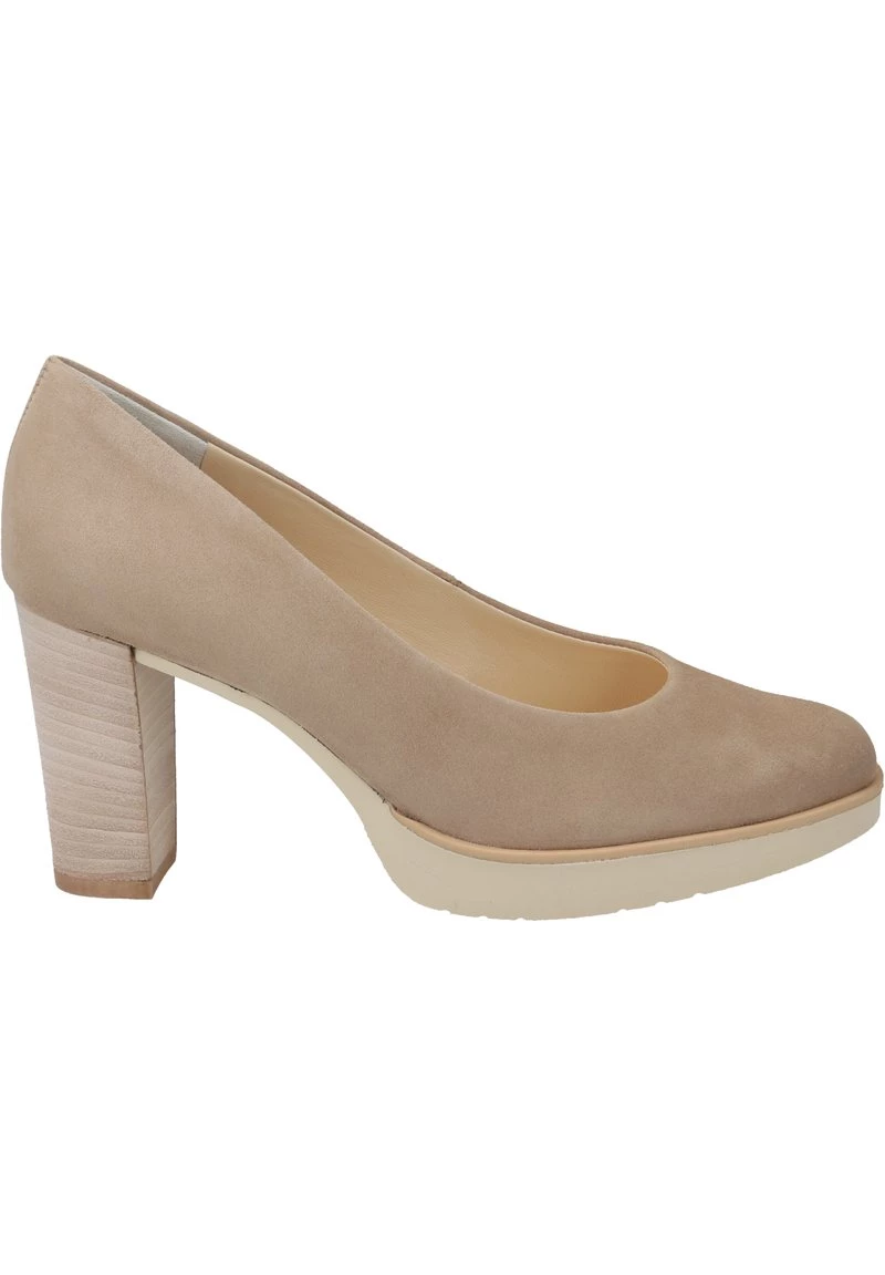 Paul Green Escarpins à Plateforme Beige Femme 3 Paul Green Escarpins à Plateforme Beige Femme