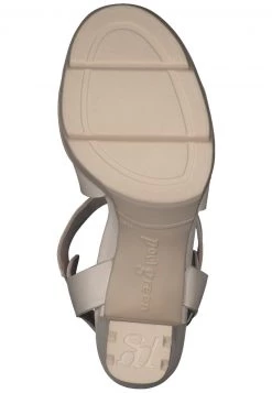 Paul Green Femme Sandales à Plateforme Beige -France Paul Green Soldes Boutique 17ee3f0ed08d456b8f96f927e6850629