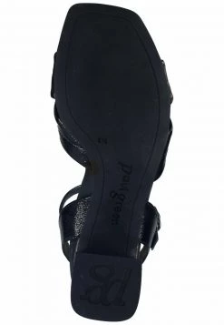 Paul Green Femme Sandales Knautschlack Schwarz -France Paul Green Soldes Boutique 18a6a79823494762ac20c165a32c68c3