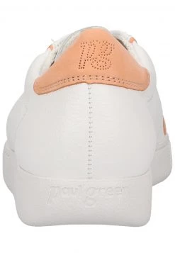 Paul Green Femme Baskets Basses Weiß/apricot -France Paul Green Soldes Boutique 1c7eaa6018dd44539273d4e0fea886ef