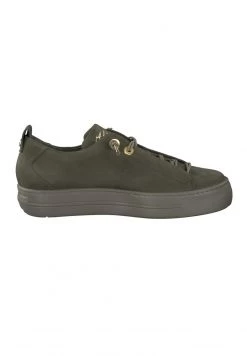 Paul Green Baskets Basses Olive Femme