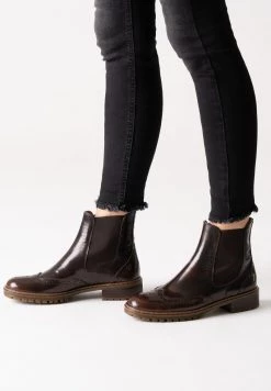 Paul Green Boots à Talons Braun Femme