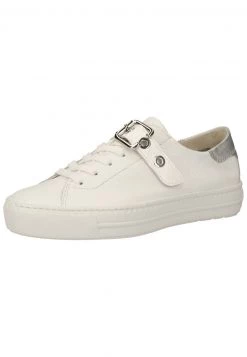 Paul Green Femme Baskets Basses Weiß -France Paul Green Soldes Boutique 22999651ea634a39af18361ffc637af4