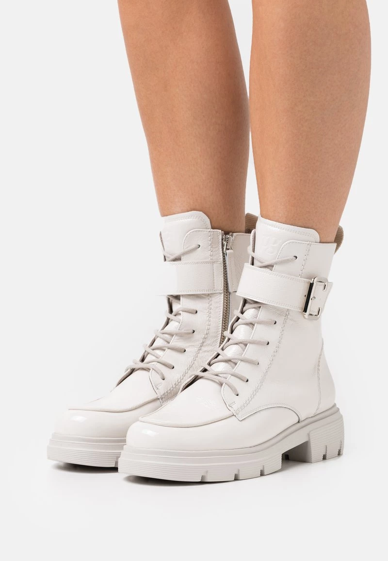 Paul Green Bottines à Plateau Ivory Femme 3 Paul Green Bottines à Plateau Ivory Femme