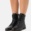 Paul Green Bottines à Lacets Black Femme -France Paul Green Soldes Boutique 24d7af5a1d334676a86a344dd132c371