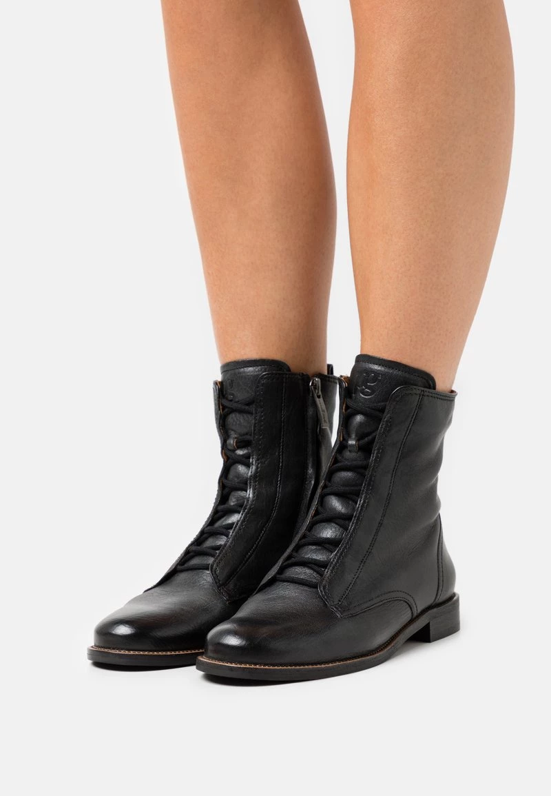 Paul Green Bottines à Lacets Black Femme 3 Paul Green Bottines à Lacets Black Femme