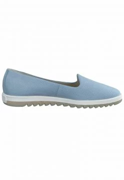 Paul Green Femme Mocassins Royal Nubuk Lago Perf -France Paul Green Soldes Boutique 25482264f834414f9983def66f96026d