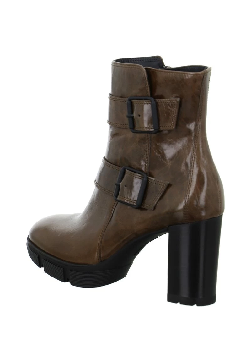 Paul Green Femme Boots à Talons Braun 4 Paul Green Femme Boots à Talons Braun – Image 2