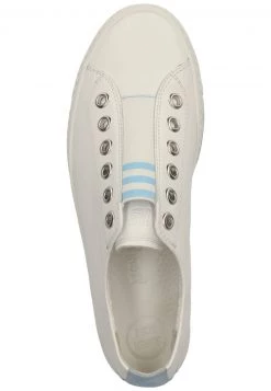 Paul Green Baskets Basses Weiß/hellblau Femme -France Paul Green Soldes Boutique 2c1fd99f90294b8bb22462875695f567