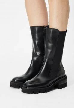 Paul Green Bottes à Plateau Black Femme