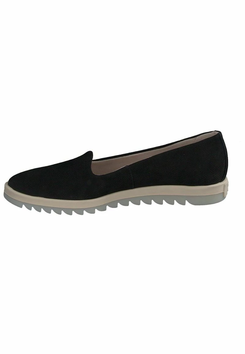 Paul Green Mocassins Sportnubuk Black Perf Femme 3 Paul Green Mocassins Sportnubuk Black Perf Femme
