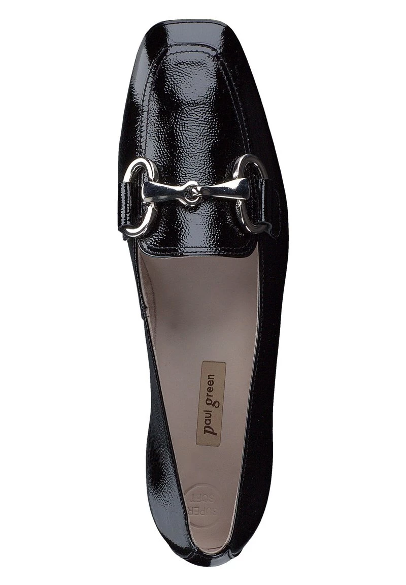 Paul Green Mocassins Knautschlack Schwarz Femme 5 Paul Green Mocassins Knautschlack Schwarz Femme – Image 3