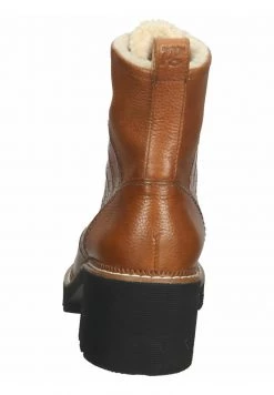 Paul Green Bottines à Plateau Cognac Braun 009 Femme -France Paul Green Soldes Boutique 3380d1196bb547f69bf0c30671e26ff0