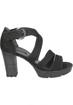 Paul Green Femme Sandales Schwarz