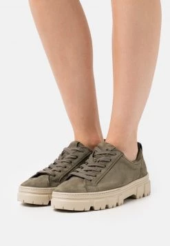 Paul Green Chaussures à Lacets Royal Oliv Femme