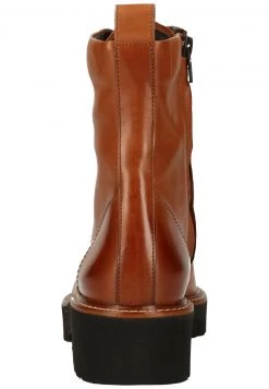 Paul Green Femme Bottines à Lacets Cognac Braun 007 -France Paul Green Soldes Boutique 360beed8316e415c8f0213199f510845