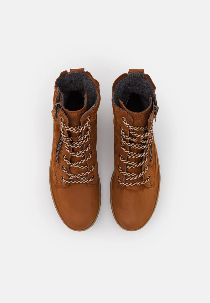 Paul Green Femme Bottines à Lacets Royal Cognac 8 Paul Green Femme Bottines à Lacets Royal Cognac – Image 6