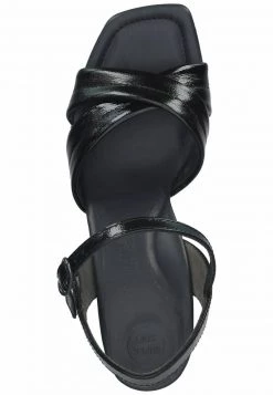 Paul Green Femme Sandales Knautschlack Schwarz -France Paul Green Soldes Boutique 4331801f83aa4339994ce532e2aa9195