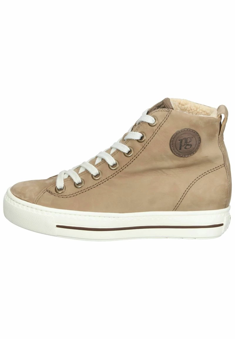 Paul Green Femme Baskets Montantes Beige 4 Paul Green Femme Baskets Montantes Beige – Image 2