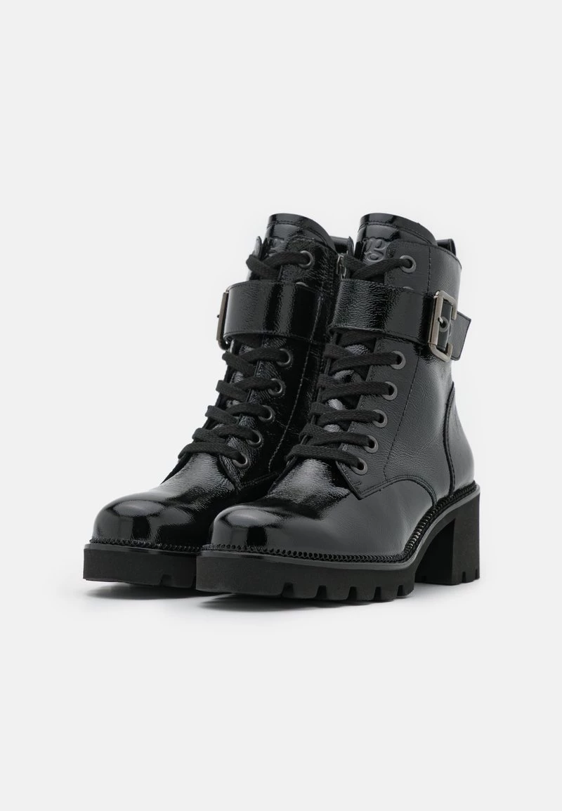 Paul Green Bottines à Plateau Schwarz Femme 5 Paul Green Bottines à Plateau Schwarz Femme – Image 3