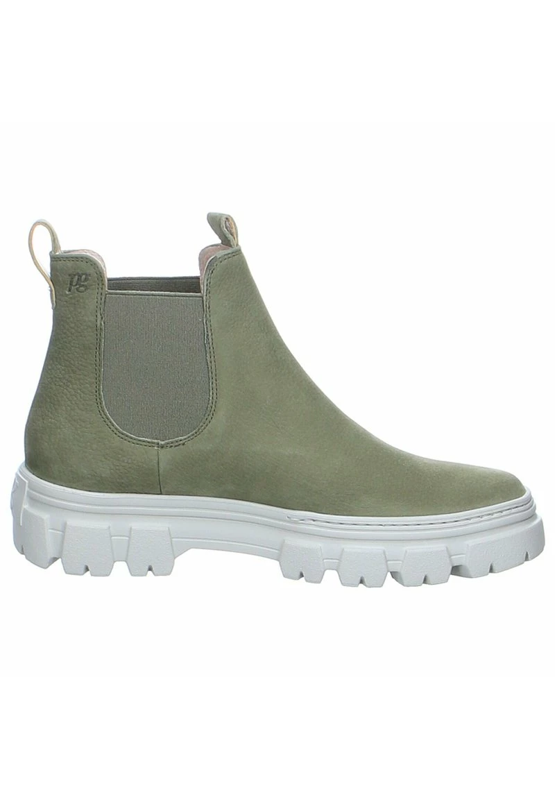 Paul Green Femme Boots à Talons Grün 3 Paul Green Femme Boots à Talons Grün