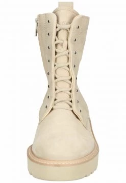 Paul Green Femme Bottines à Lacets Beige -France Paul Green Soldes Boutique 4de3113549c344118d8537f6241c5018