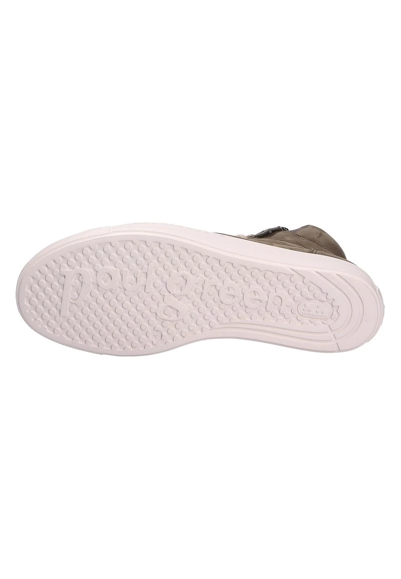 Paul Green Femme Baskets Basses Olivmittelbraun 7 Paul Green Femme Baskets Basses Olivmittelbraun – Image 5