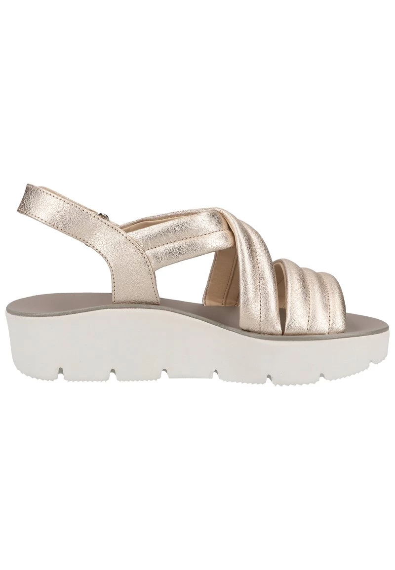 Paul Green Femme Sandales Gold Metallic 9 Paul Green Femme Sandales Gold Metallic – Image 7