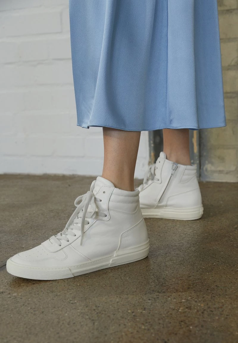 Paul Green Femme Baskets Montantes Natural Offwhite 6 Paul Green Femme Baskets Montantes Natural Offwhite – Image 4