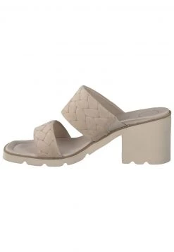 Paul Green Femme Mules à Talons Beige