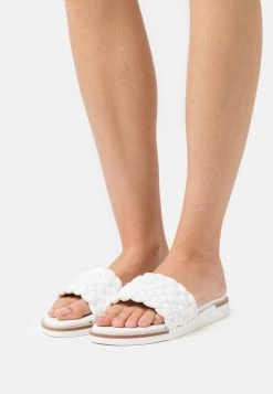 Paul Green Femme Mules Softbraid White