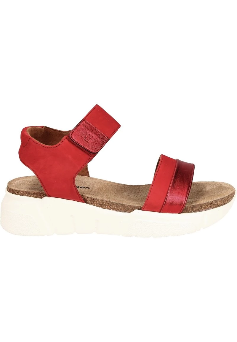 Paul Green Sandales à Plateforme Rot Femme 3 Paul Green Sandales à Plateforme Rot Femme