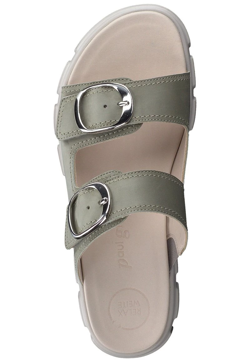 Paul Green Mules Green Femme 4 Paul Green Mules Green Femme – Image 2