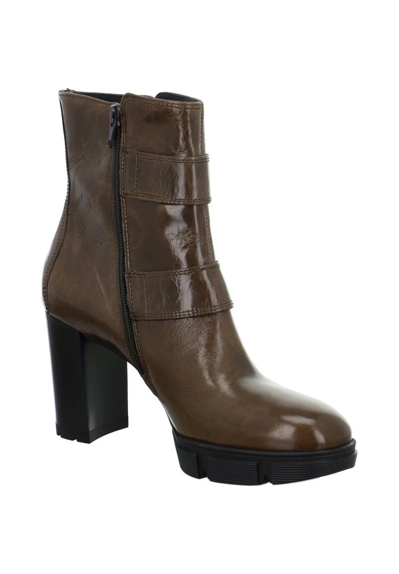 Paul Green Femme Boots à Talons Braun 6 Paul Green Femme Boots à Talons Braun – Image 4