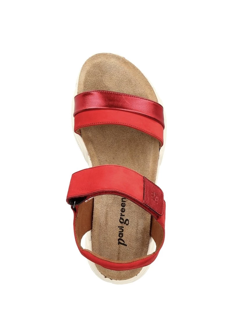 Paul Green Sandales à Plateforme Rot Femme 5 Paul Green Sandales à Plateforme Rot Femme – Image 3