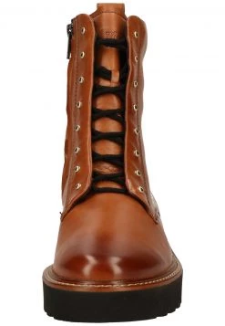 Paul Green Femme Bottines à Lacets Cognac Braun 007 -France Paul Green Soldes Boutique 8687352f56d34429bd787cf227927902