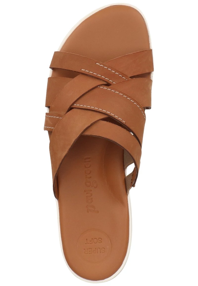 Paul Green Femme Mules Mittelbraun 6 Paul Green Femme Mules Mittelbraun – Image 4