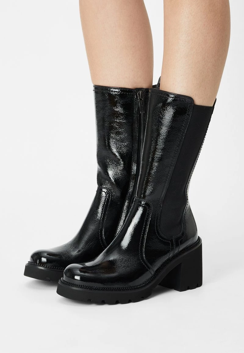 Paul Green Bottes Schwarz Femme 3 Paul Green Bottes Schwarz Femme