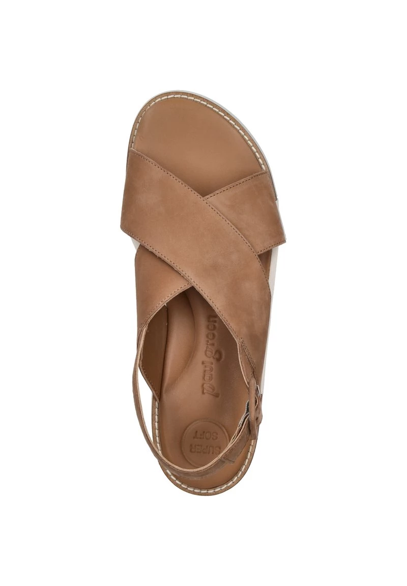 Paul Green Sandales à Plateforme Braun Femme 5 Paul Green Sandales à Plateforme Braun Femme – Image 3