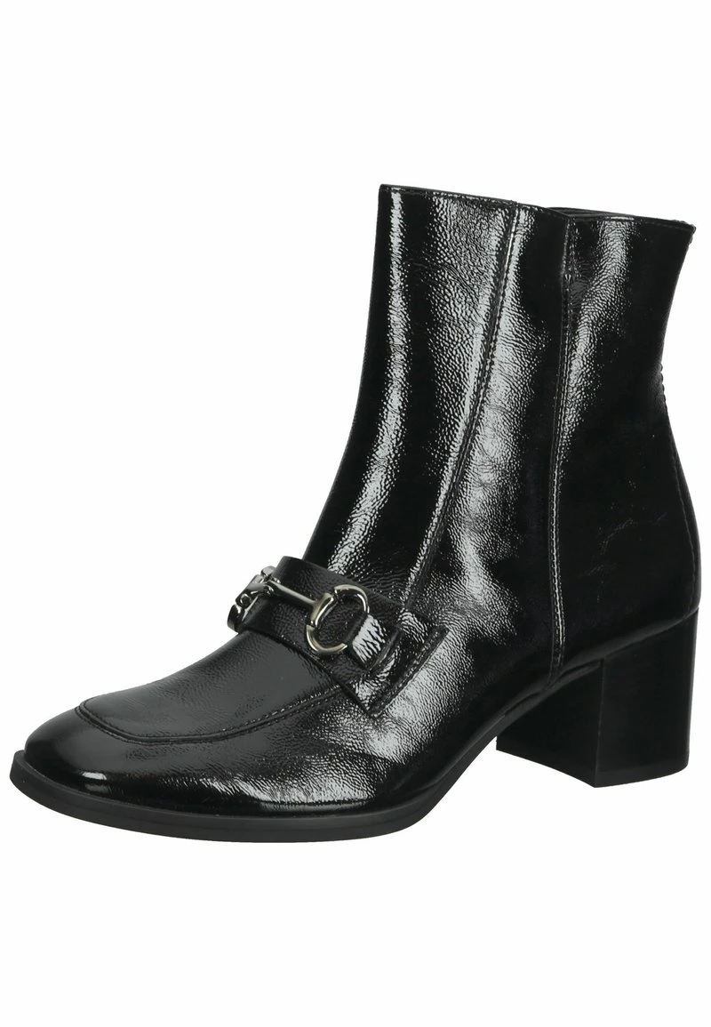 Paul Green Femme Boots à Talons Schwarz Lack 4 Paul Green Femme Boots à Talons Schwarz Lack – Image 2