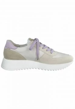 Paul Green Femme Baskets Basses Soft Suede Mastercalf Ivory Lilac -France Paul Green Soldes Boutique 9cd93b98c33c43b1a513e88809b84f9d