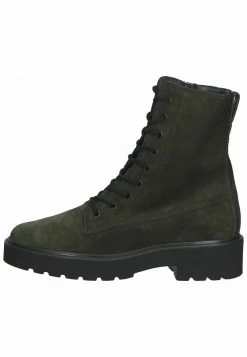 Paul Green Femme Bottines à Lacets Grün 059