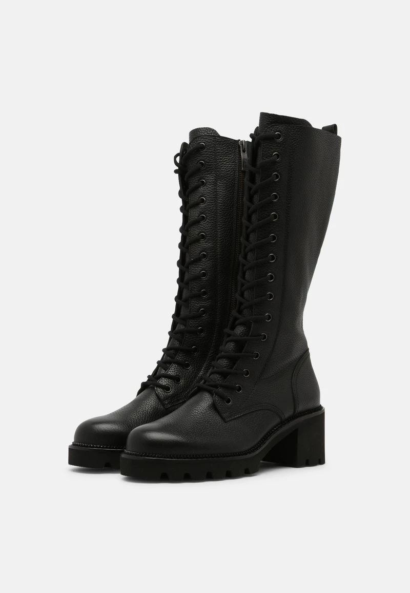 Paul Green Femme Bottes à Lacets Black 5 Paul Green Femme Bottes à Lacets Black – Image 3