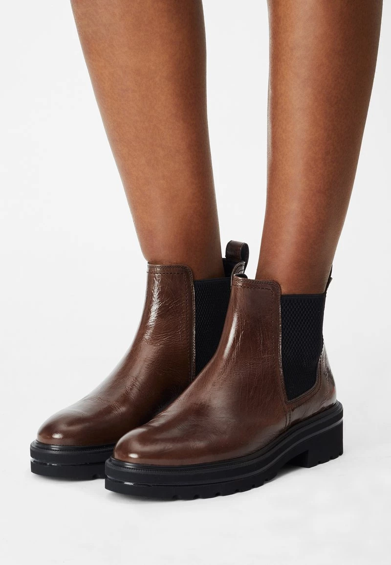 Paul Green Femme Bottines à Plateau Braun 3 Paul Green Femme Bottines à Plateau Braun